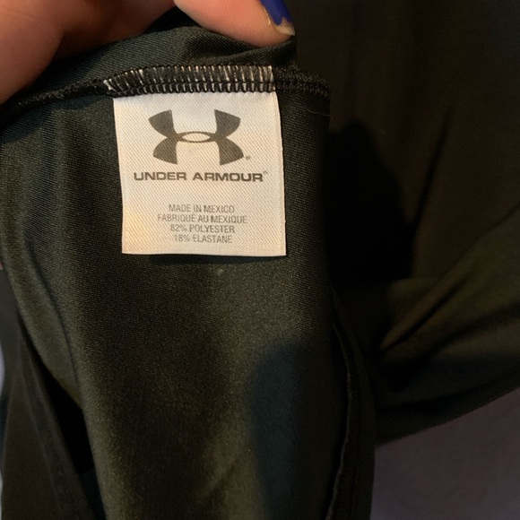 Under Armour Heat Gear Womens Black Workout Tee | Large - Picture 3 of 4